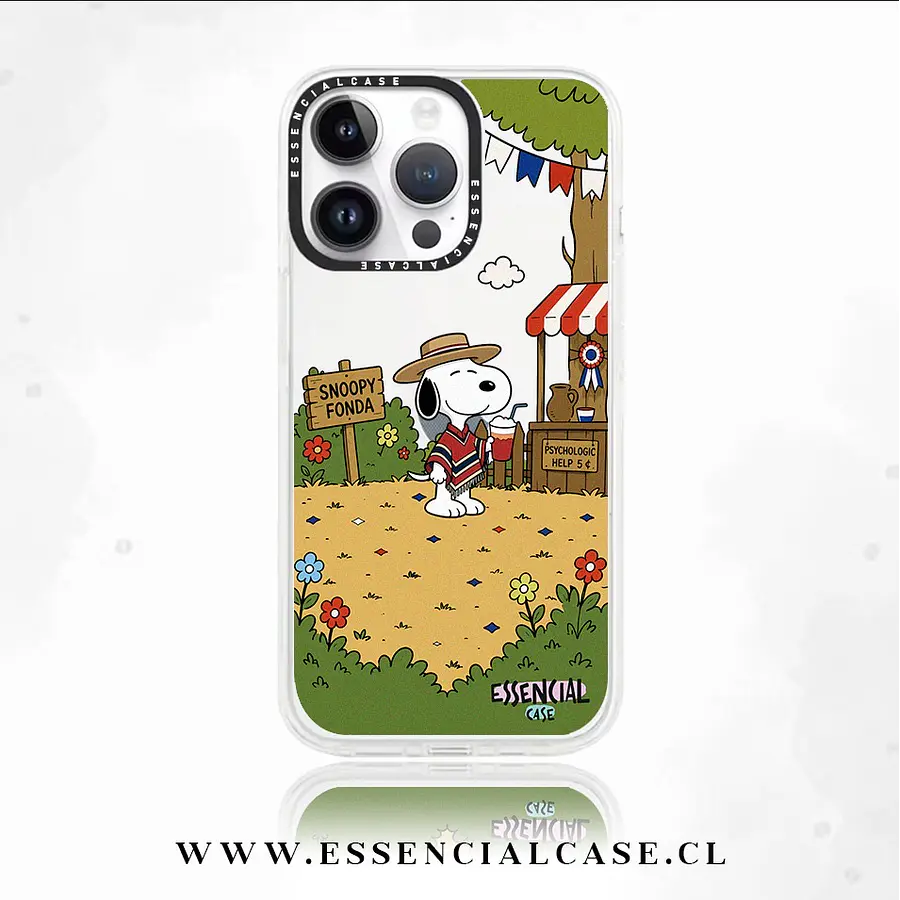 Carcasa diseño snoopy fonda 