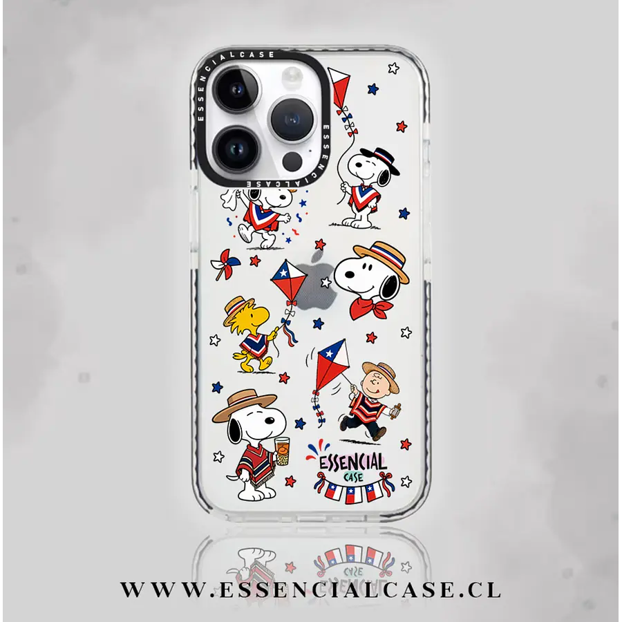 Carcasa diseño Snoopy dieciochero