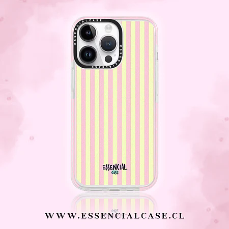 Carcasa diseño lineas amarilla
