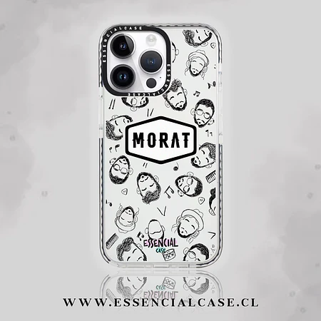 Carcasa diseño morat dibujo