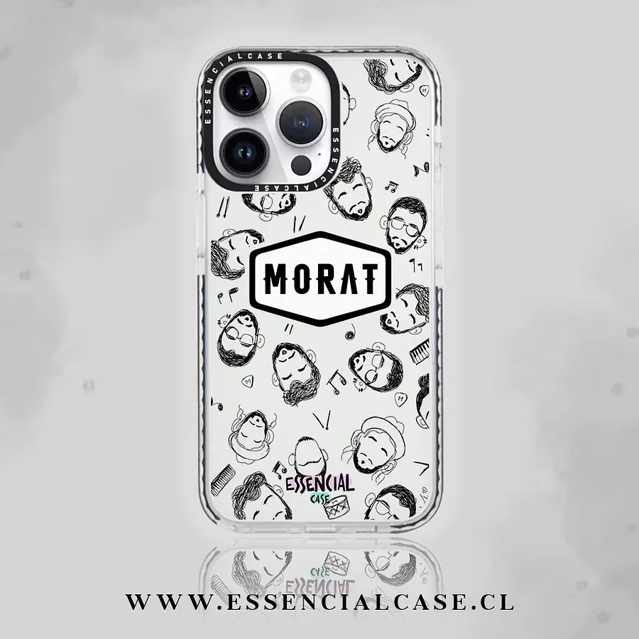 Carcasa diseño morat dibujo