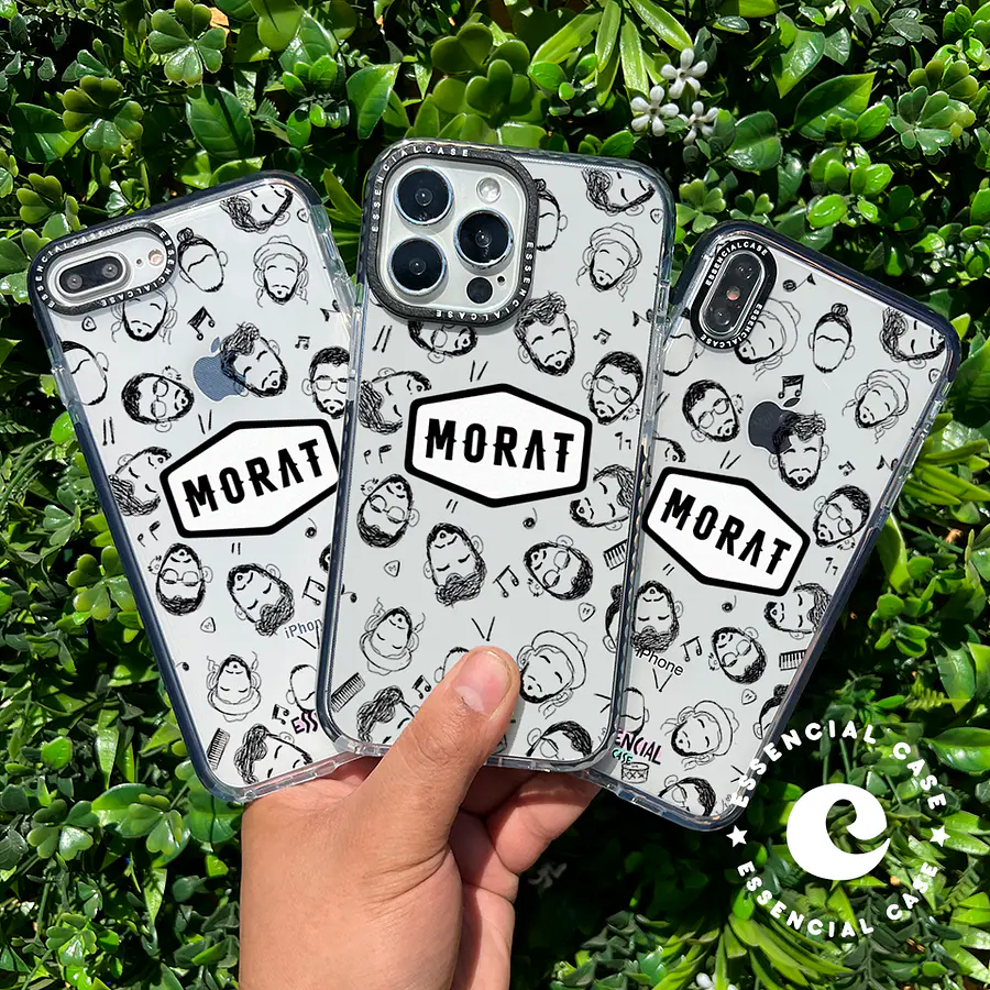 Carcasa diseño morat dibujo