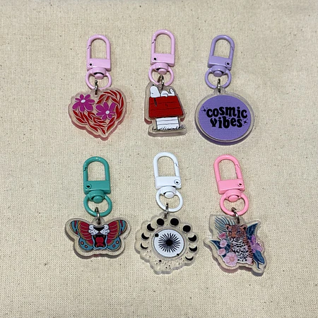 Charms llaveros 7 