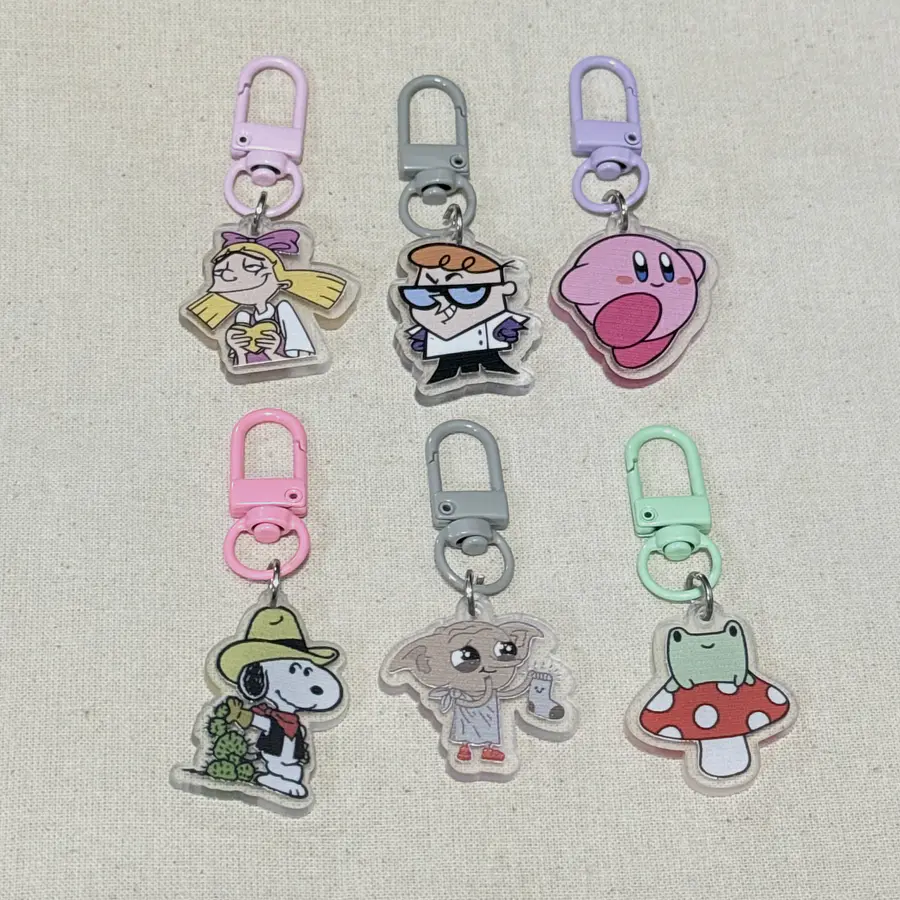 Charms llaveros 8 