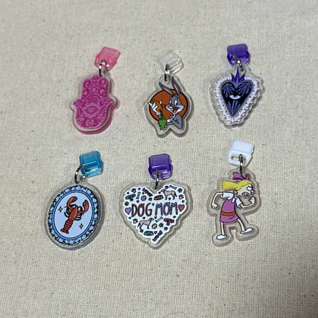 Charms entrada de carga tipo C 6