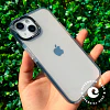 Carcasa transparente borde color iPhone 17