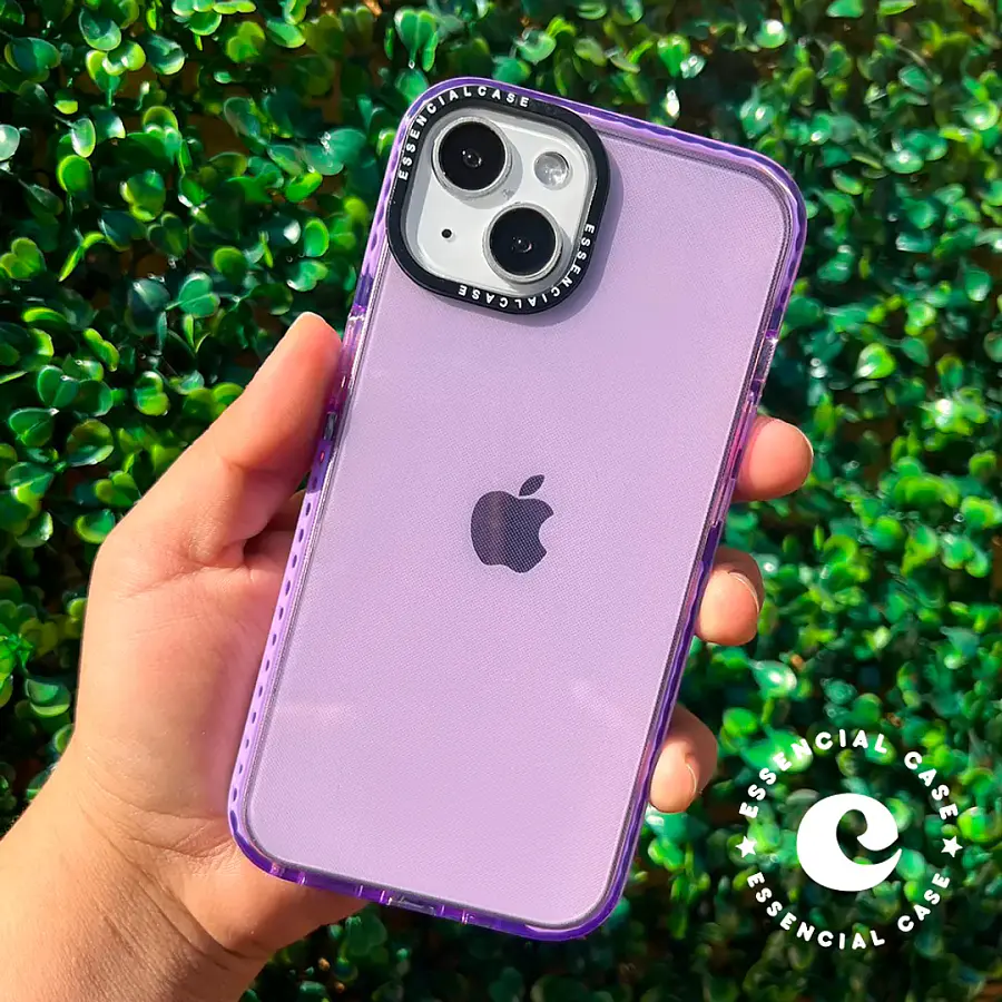 Carcasa transparente color iPhone 17