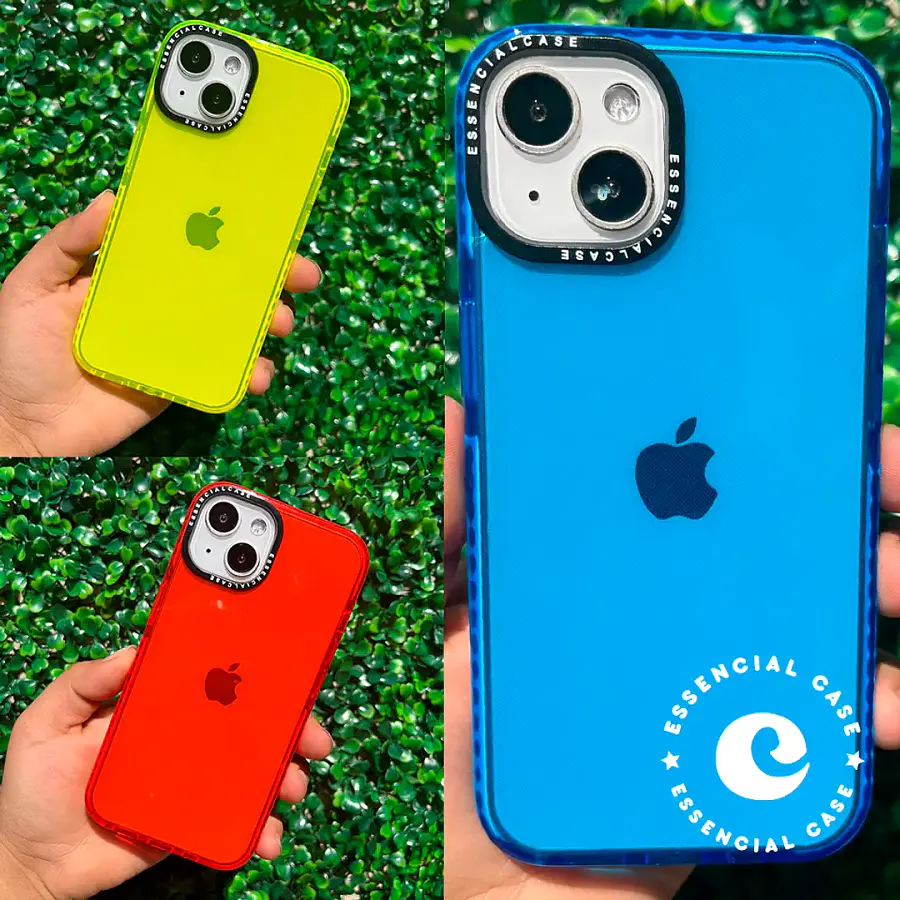 Carcasa transparente color iPhone 17