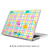Carcasa Macbook diseño lineas estrellas