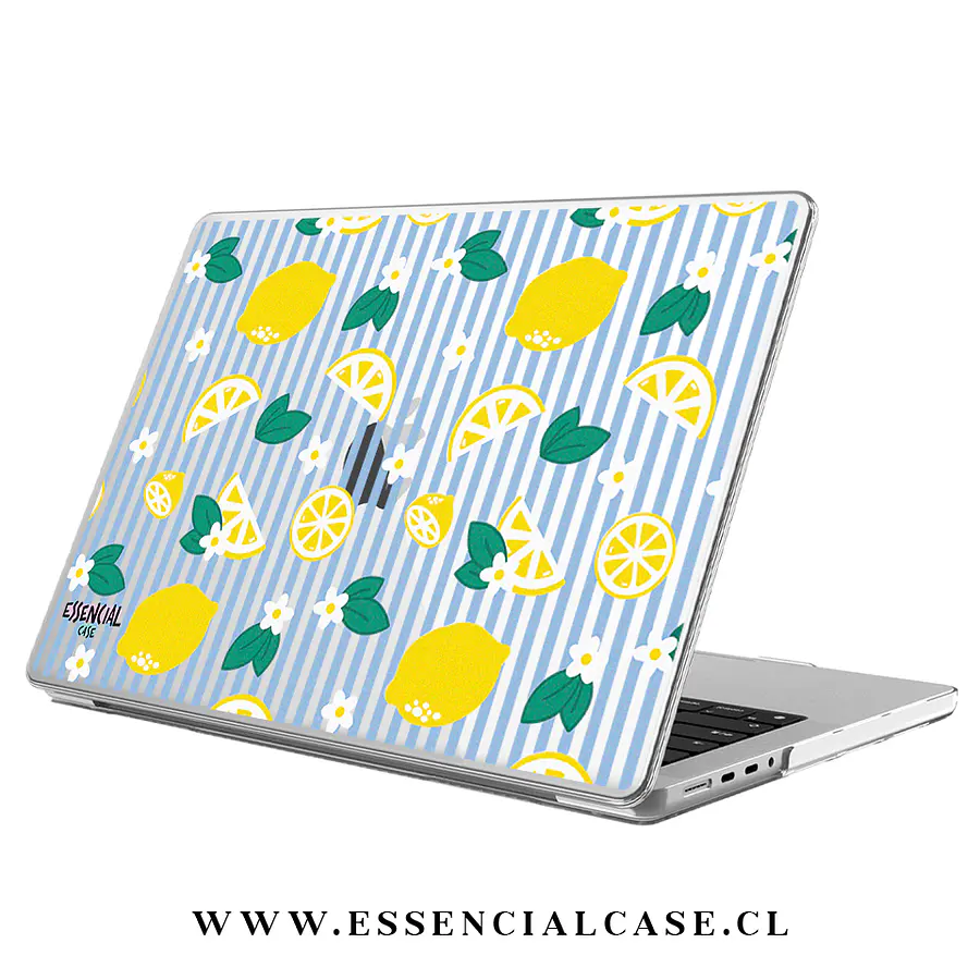 Carcasa Macbook diseñolineas limones