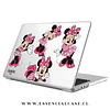 Carcasa Macbook diseño minnie patron