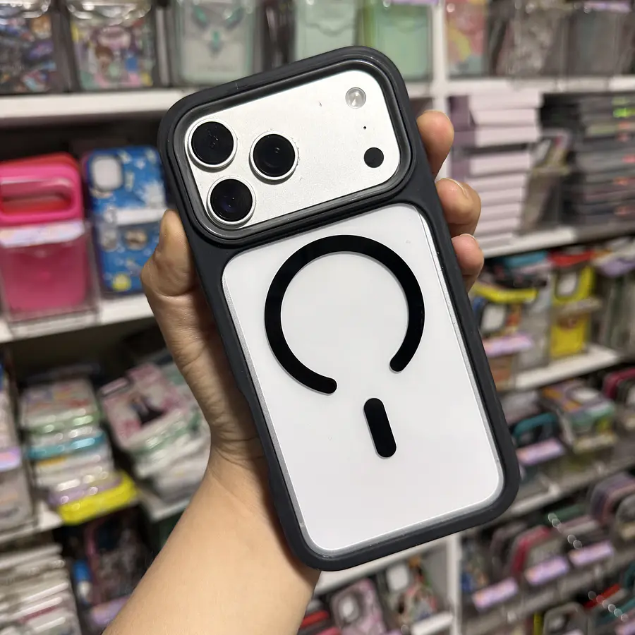 Carcasa transparente MagSafe  iPhone 17 pro Max - 18 pro Max 