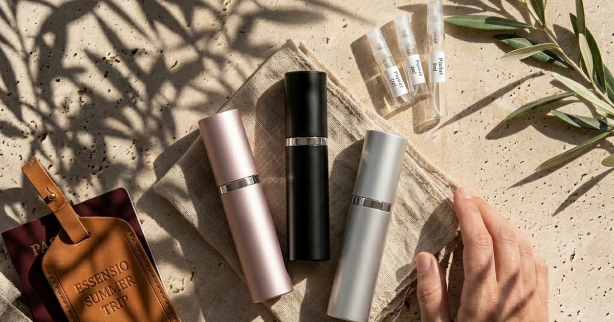 As Melhores Formas de Levar o Teu Perfume em Viagem
