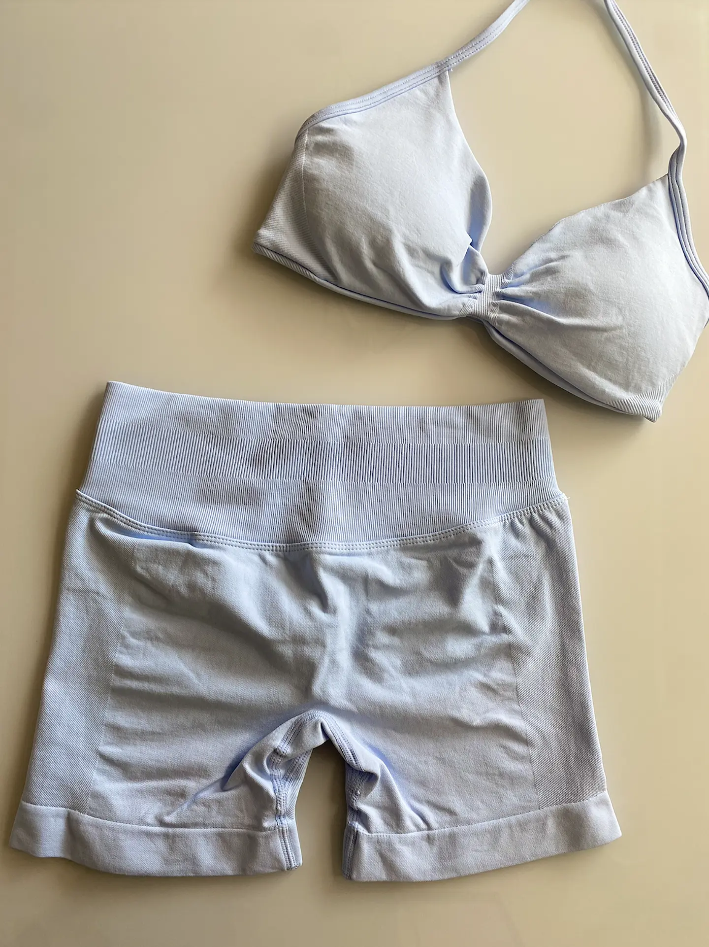 Conjunto Halter Celeste 2