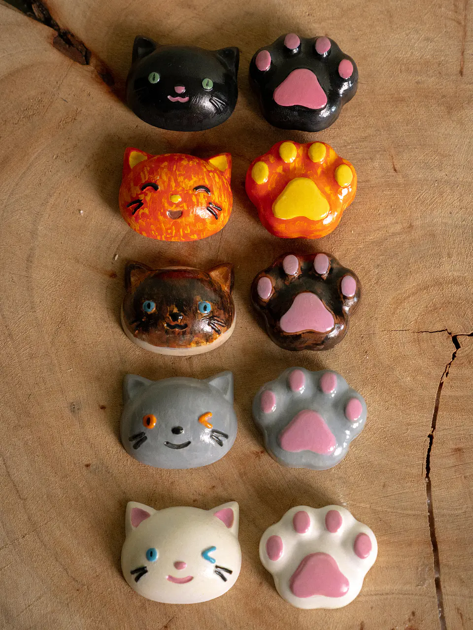 Íman Gatinhos (Carinha + Patinha) 1