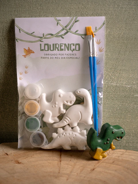 Dinossauro - Kit Pintura (Aniversário e Eventos)