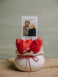 Arranjo Tulipas + Polaroid - Thumbnail 1