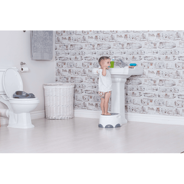 Step N Potty Entrenador Baño Gris (Masterx3)