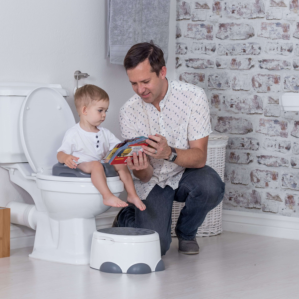 Step N Potty Entrenador Baño Gris (Masterx3) 6