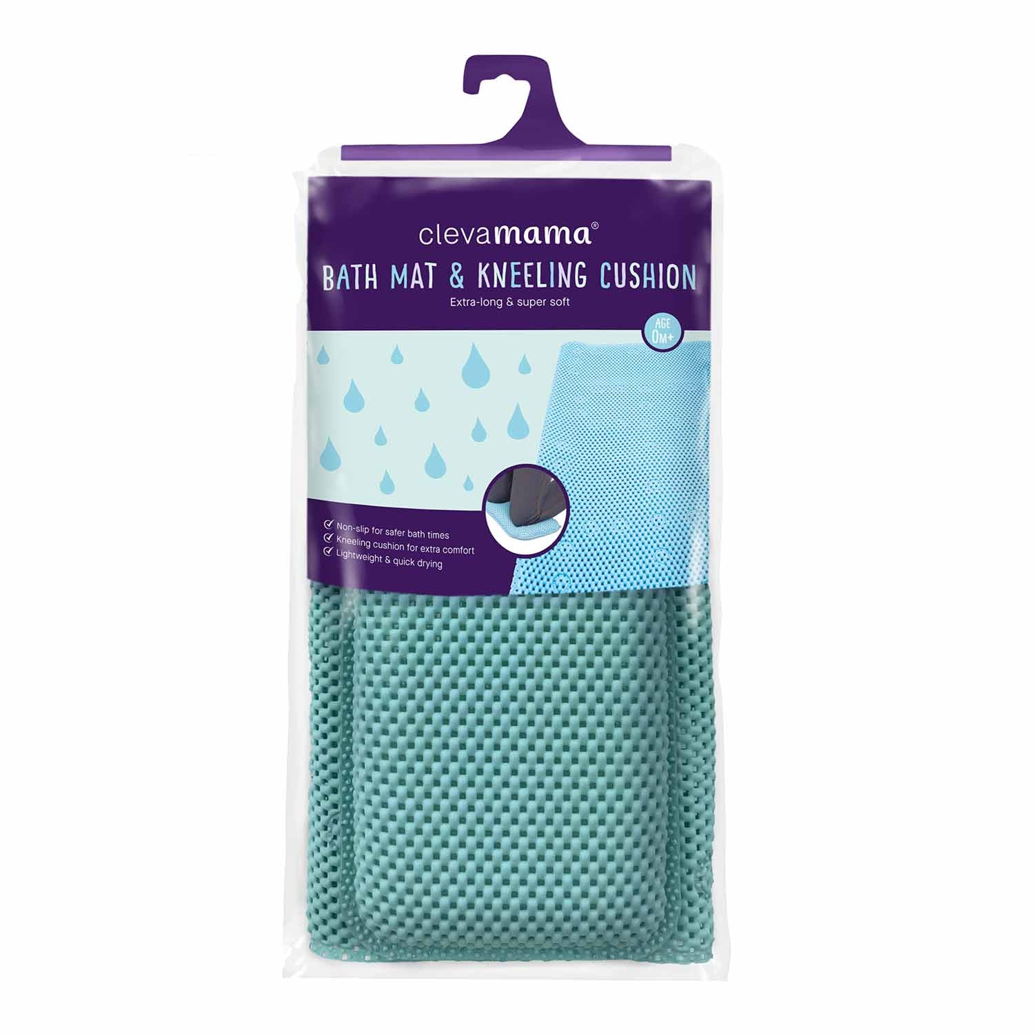 Bañera Con Termómetro Cojín Premium Verde LuBabycas