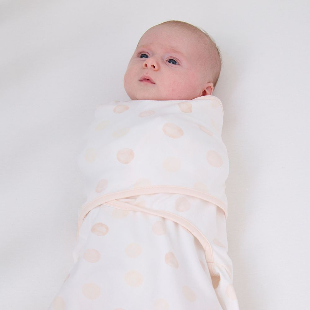 Manta de Arrullo Swaddle Clevamama Rosado 2