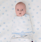 Manta de Arrullo Swaddle Clevamama Azul - Miniatura 2
