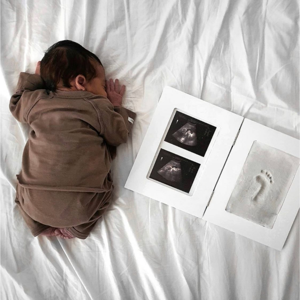 Marco Doble Huellas Bebé Happy Hands 3