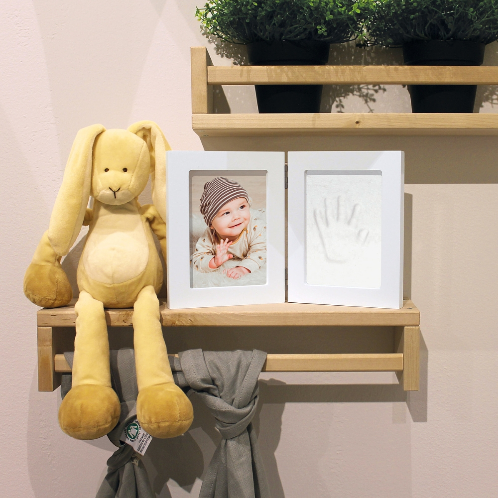 Marco Doble Huellas Bebé Happy Hands 4