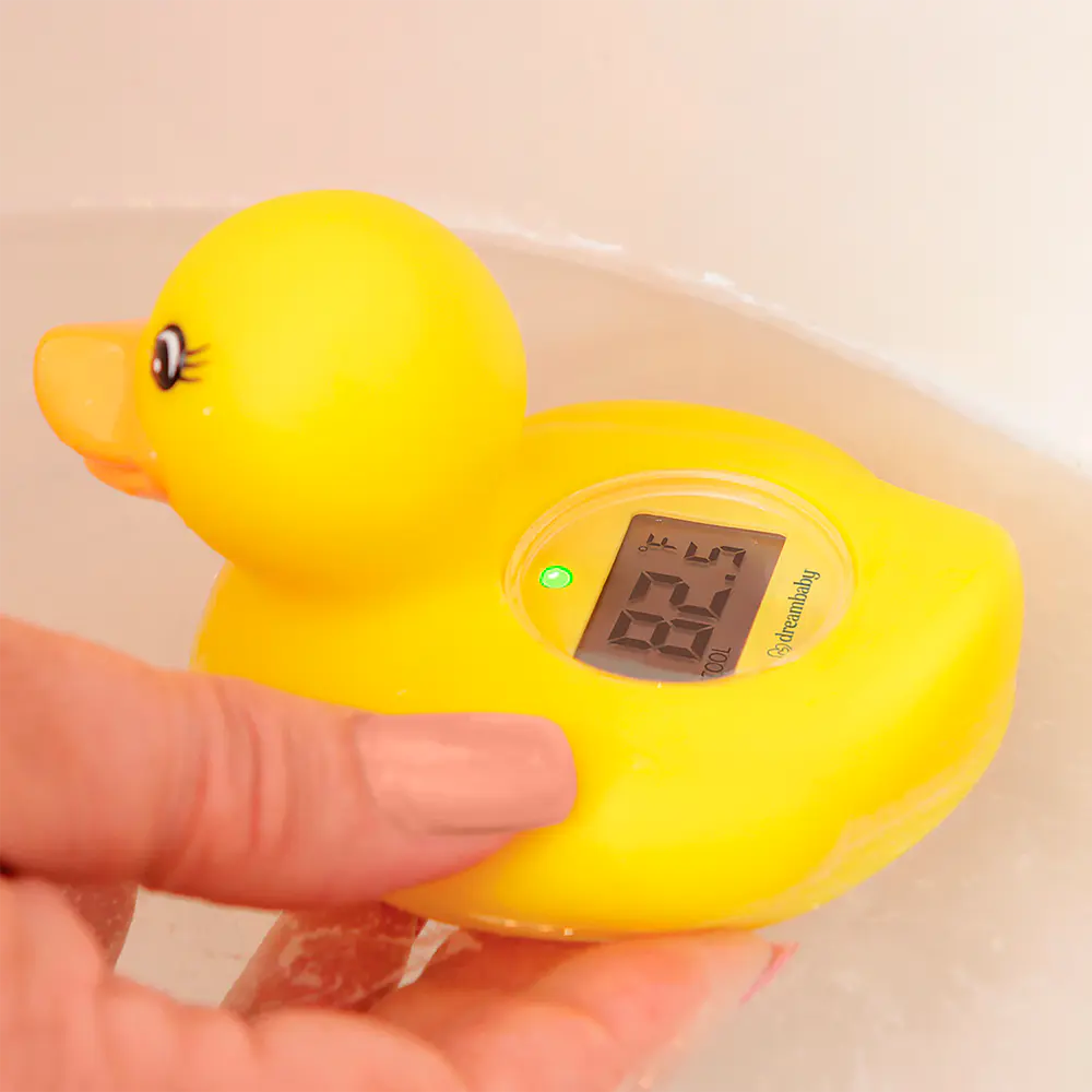 Termómetro Pato Amarillo Para Baño Y Habitación Dreambaby 4