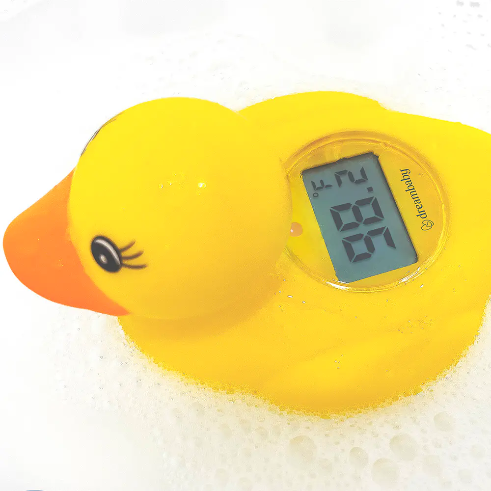 Termómetro Pato Amarillo Para Baño Y Habitación Dreambaby 2