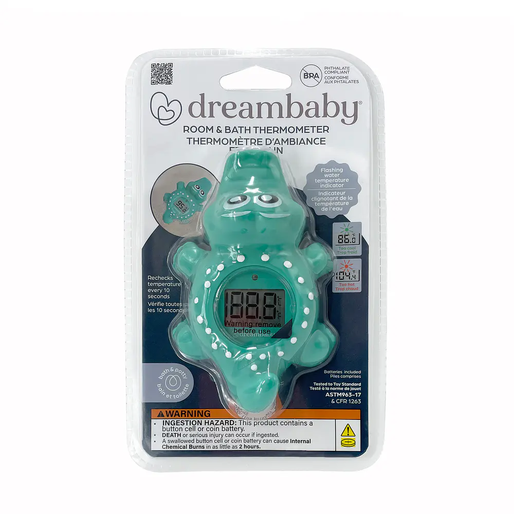 Termómetro Cocodrilo Para Baño Y Habitación Dreambaby 7