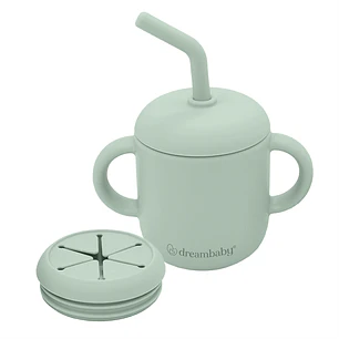 Vaso De Silicona Para Bebida y Snack 3 en 1 Dreambaby