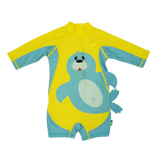 TRAJE DE BAÑO UNA PIEZA Swimsuit FOCA Zoocchini (2T/3T)