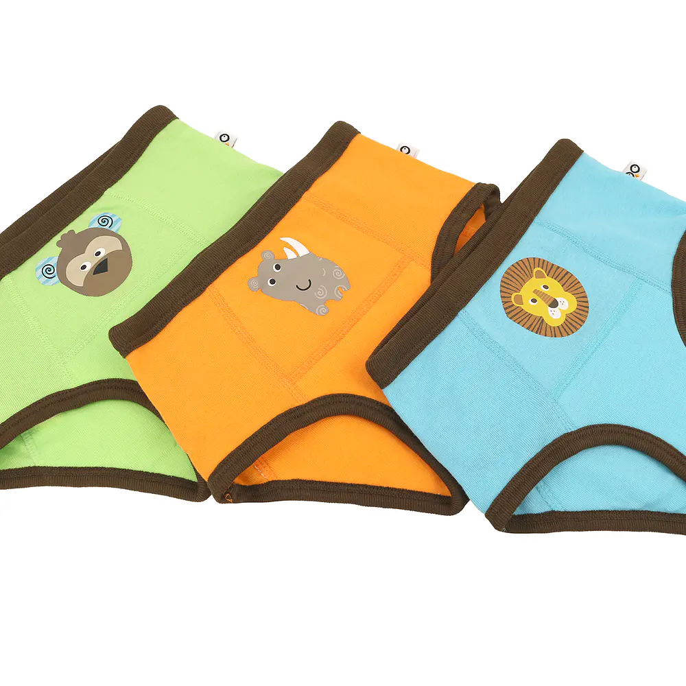 Pack 3 Calzones Entrenamiento SAFARI NIÑO Zoocchini (3T/4T) 3