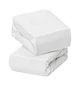 Pack 2 Sábanas Bajeras Moises  68x 97x 10cm BLANCO Clevamama - Miniatura 2