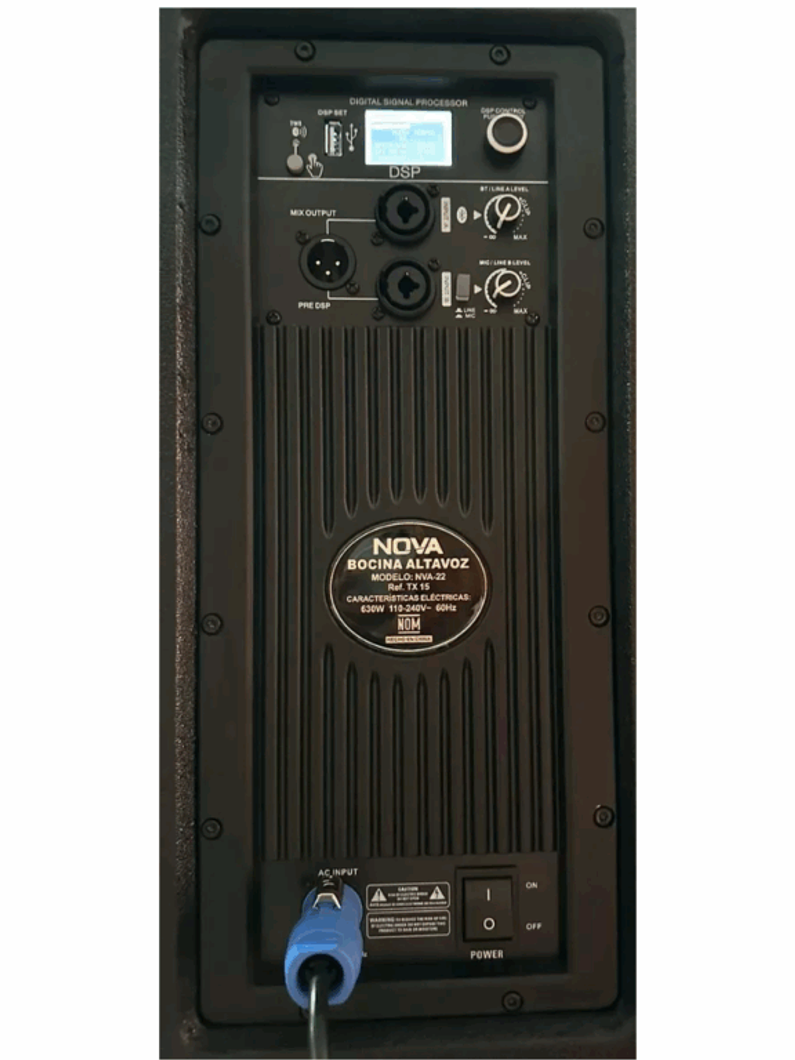 Vamav NOVA TX15 Caja Activa 15″ 630W RMS 3