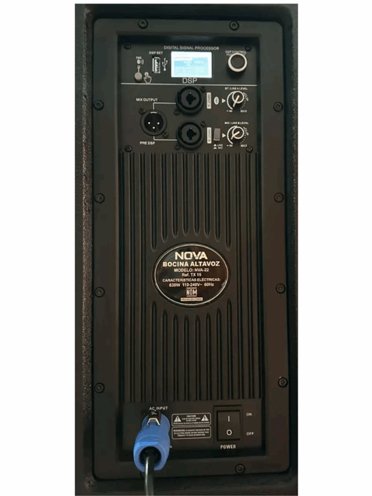 Vamav NOVA TX15 Caja Activa 15″ 630W RMS 3