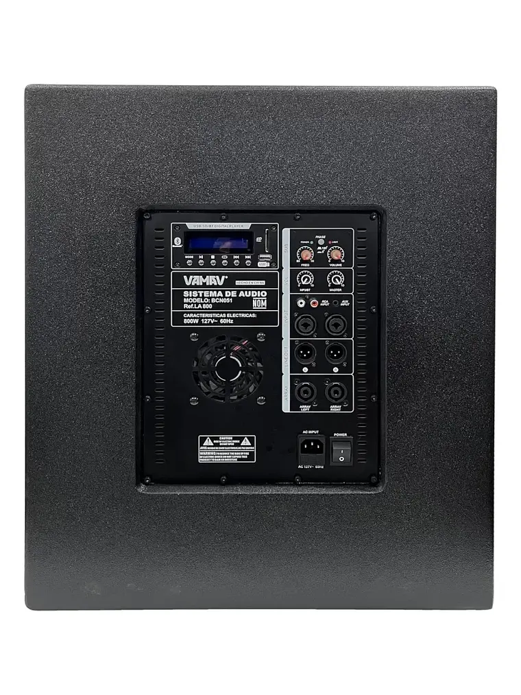 Vamav LA 800 Sistema Mini Array 18″ 500W + 2*150W RMS 4
