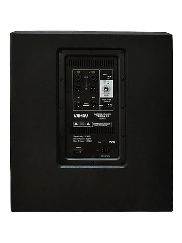 Vamav TERRA 15 Subwoofer Activo 15″ 600W RMS 5