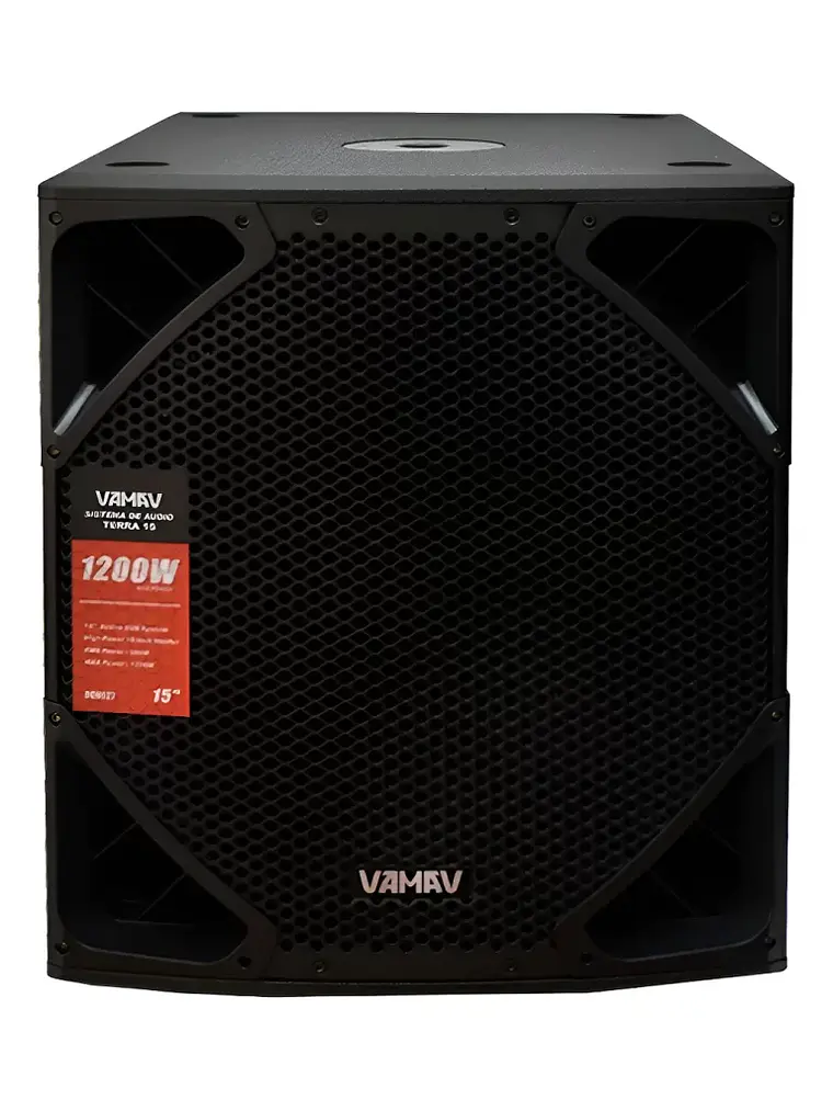 Vamav TERRA 15 Subwoofer Activo 15″ 600W RMS 3