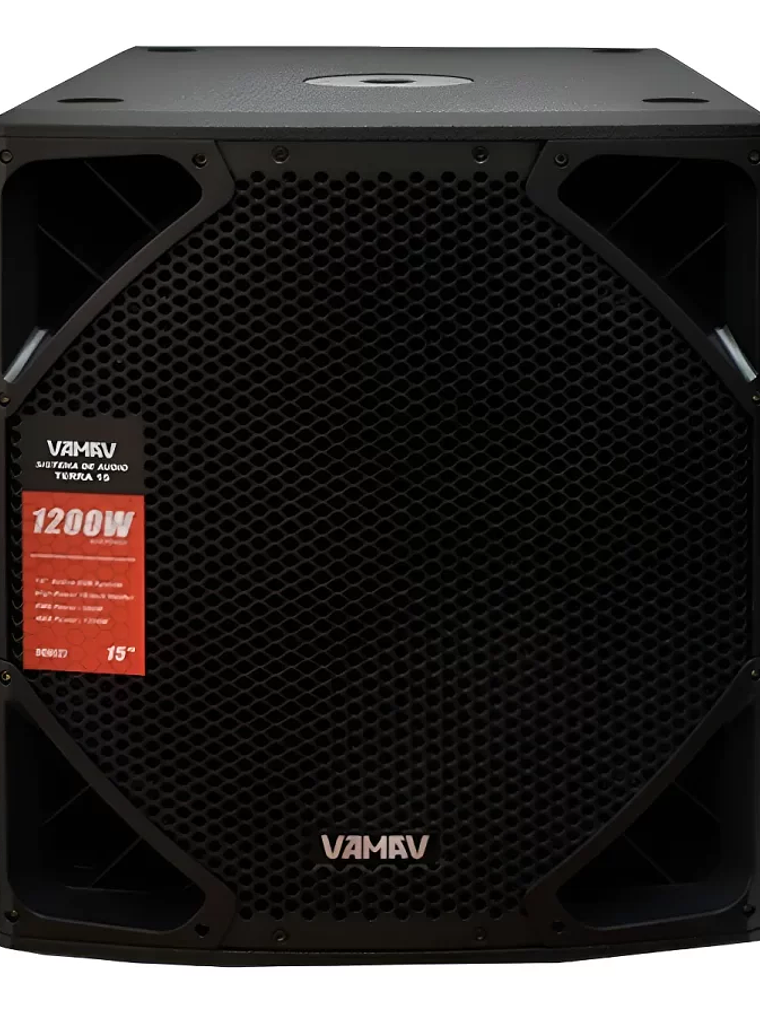 Vamav TERRA 15 Subwoofer Activo 15″ 600W RMS 3