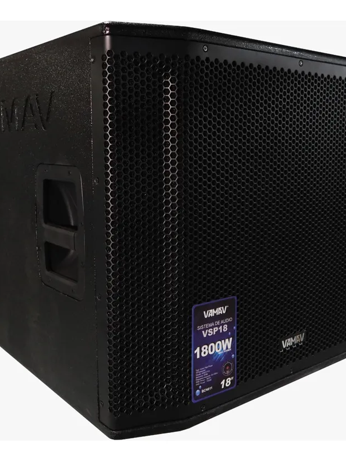 Vamav VSP18 Subwoofer Activo 18″ 900W RMS 4