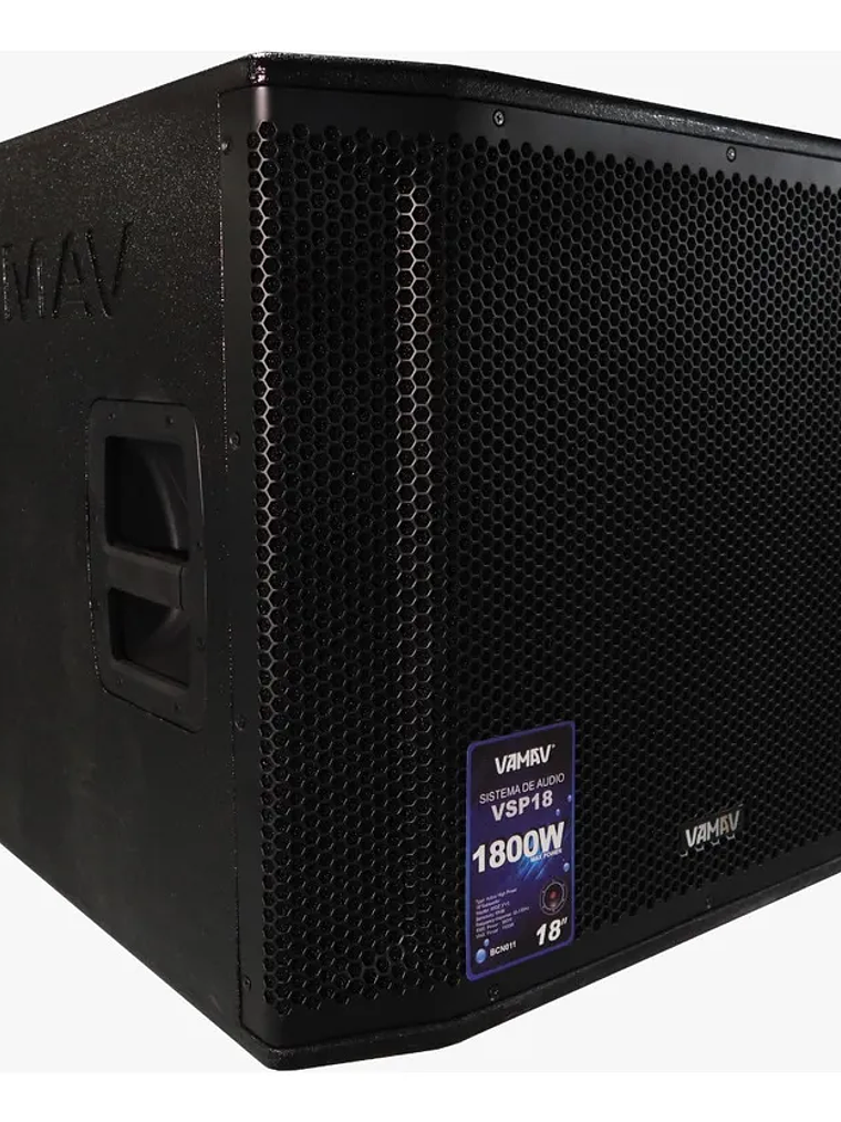 Vamav VSP18 Subwoofer Activo 18″ 900W RMS 4