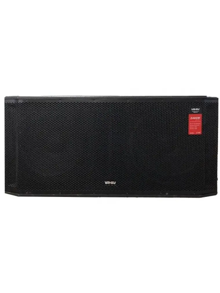 Vamav VSP218 Subwoofer Activo Doble 18″ 1500W RMS 4