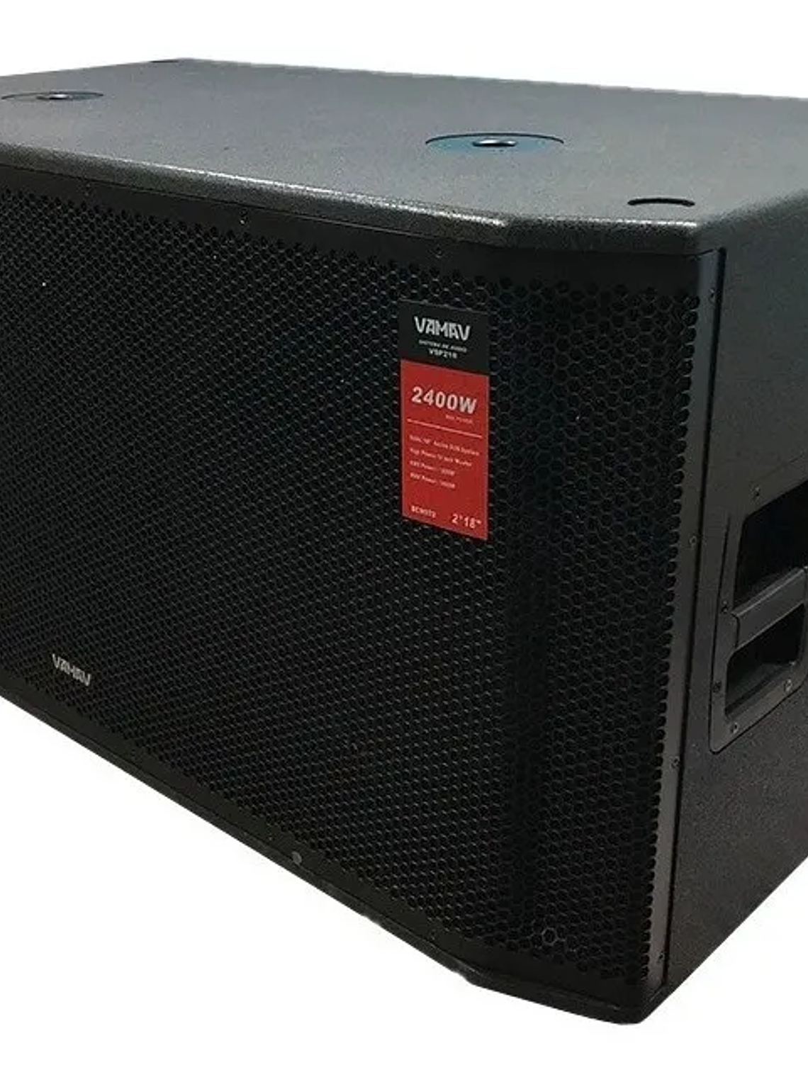 Vamav VSP218 Subwoofer Activo Doble 18″ 1500W RMS 1