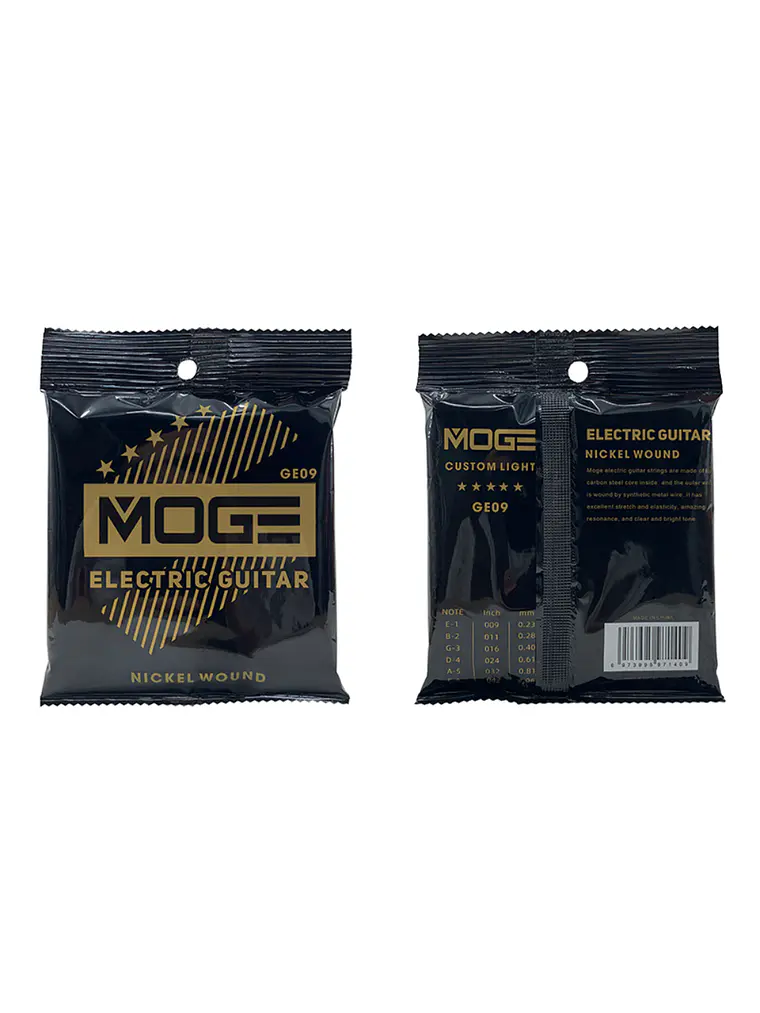 MOGE GE09-42 Set de Cuerdas para Guitarra Eléctrica 09-42 2
