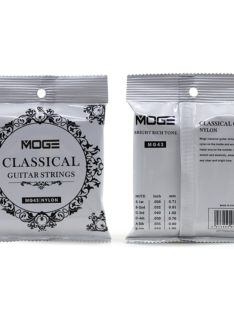 MOGE MC43 Set de Cuerdas de Nylon 1