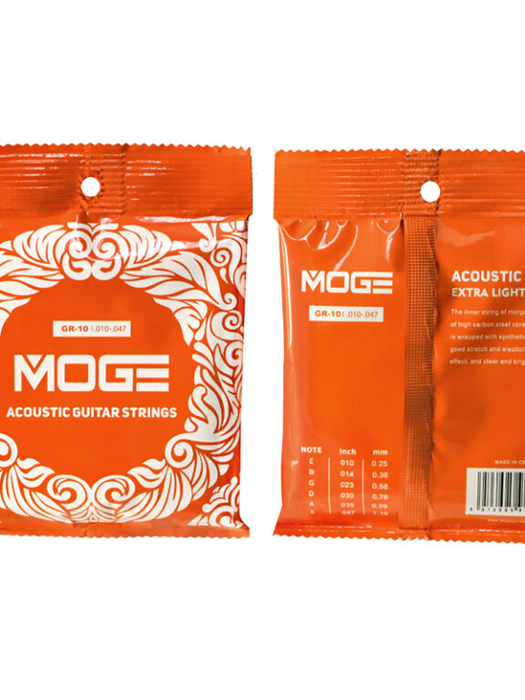 MOGE GR10 Set de Cuerdas de Metal 010 47 1