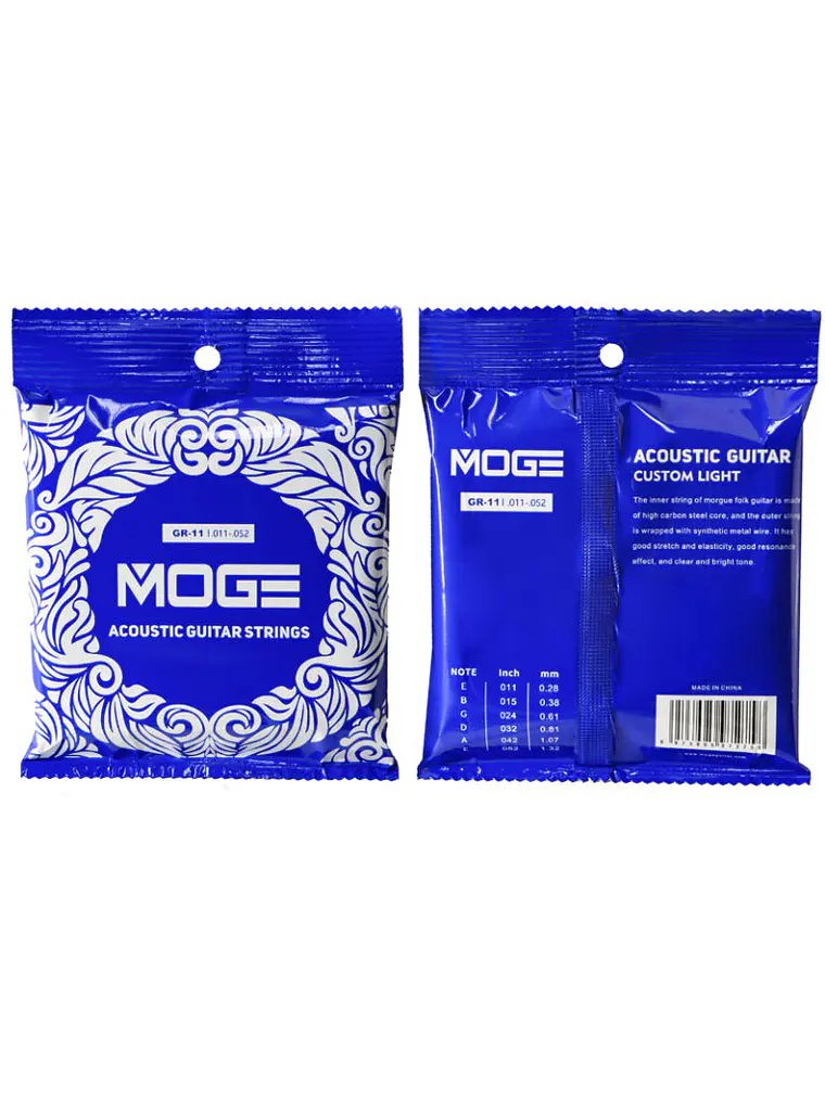 MOGE GR11 Set de Cuerdas de Metal 011 52 1
