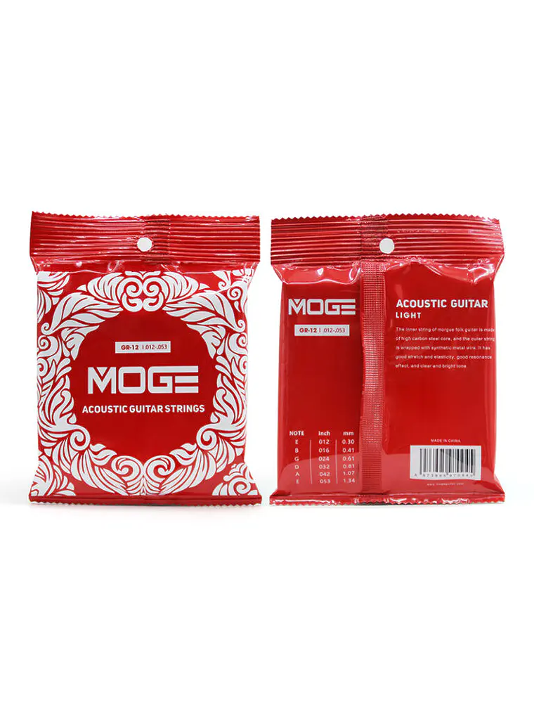MOGE GR12 Set de Cuerdas de Metal 012 53 1